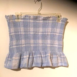 American eagle smocked tube top Large